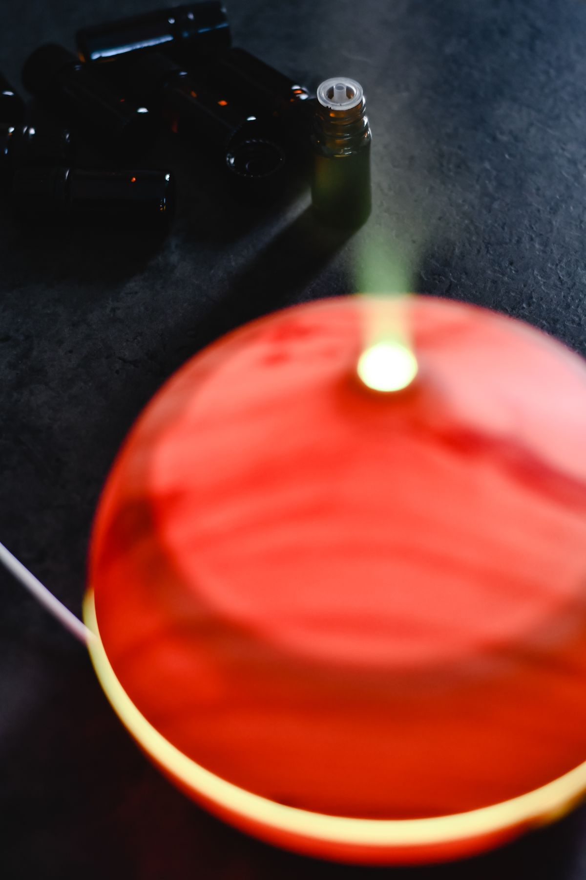 Rain Cloud Humidifier with soothing mist and ambient LED light