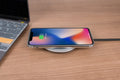 3-in-1 Wireless Charging Station with phone earbuds and watch