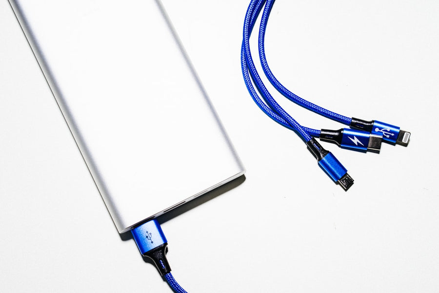 Portable power bank charger product shot
